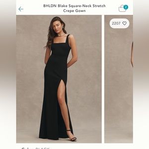 BHLD Maxi Black Dress